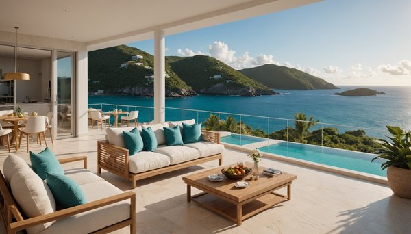 Location appartement de luxe à Saint Barthélemy