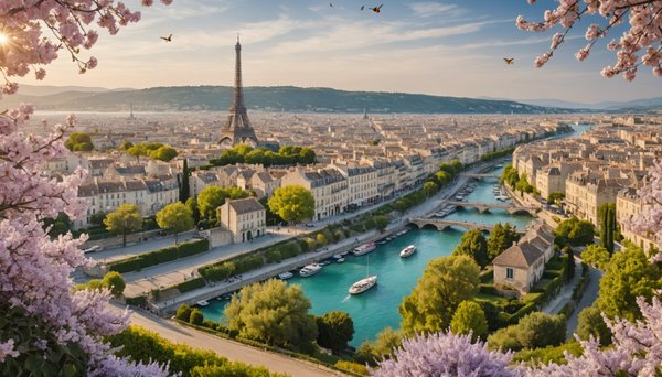Exploration des destinations de vacances les plus populaires en France tout au long de l'année